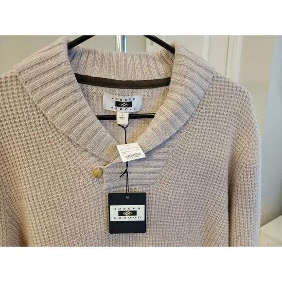 NWT Men's Joseph Abboud Wool Blend Pullover Sweater - Picture 2 of 6